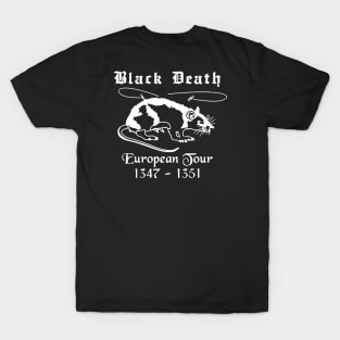 Black Death European Tour T-Shirt